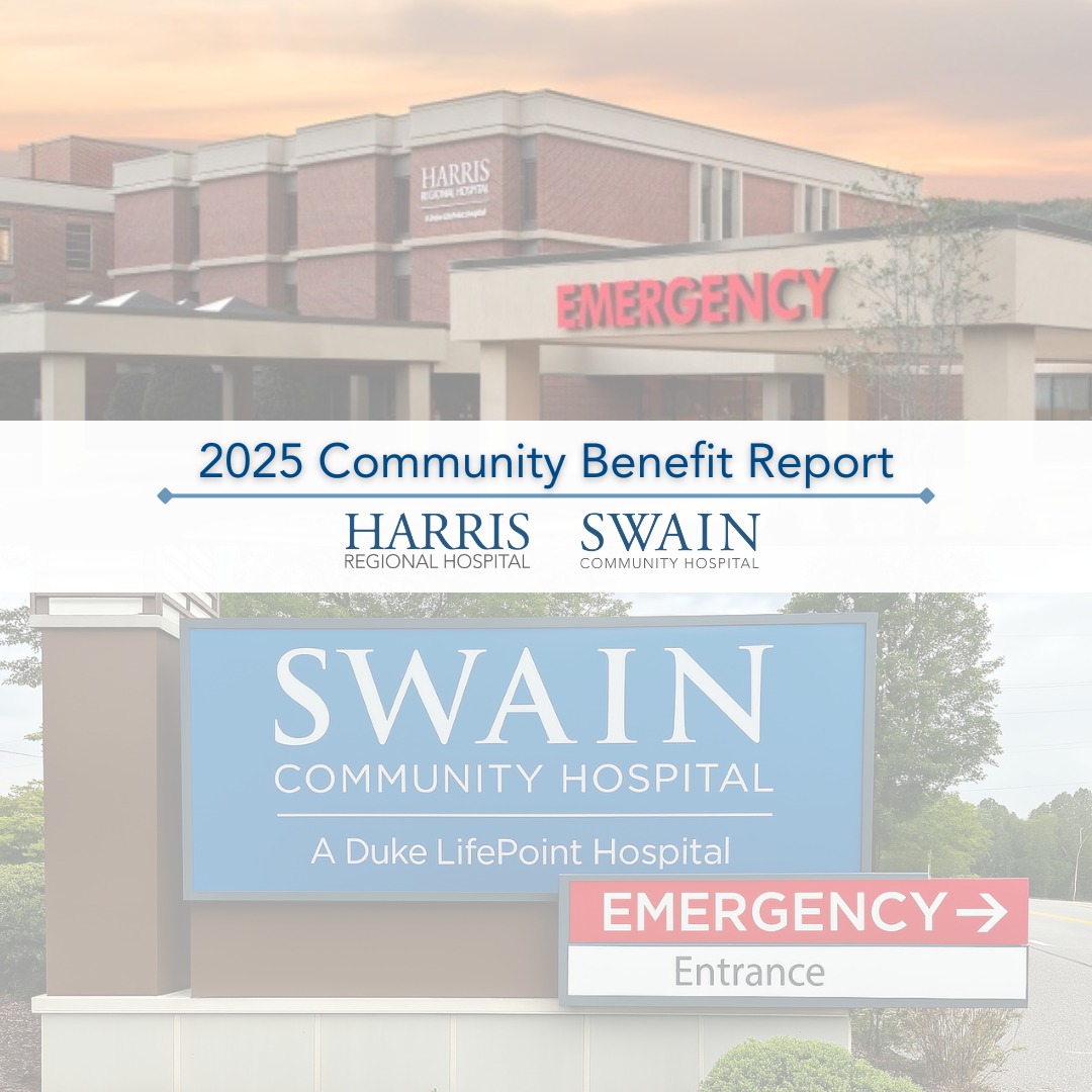 Harris Regional Hospital and Swain Community Hospital publish 2025 Community Benefit Report